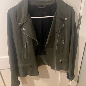 Club Monaco Women's Green Jacket (Nee Without Tags)